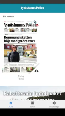 Nynäshamns Posten e-tidning android App screenshot 7